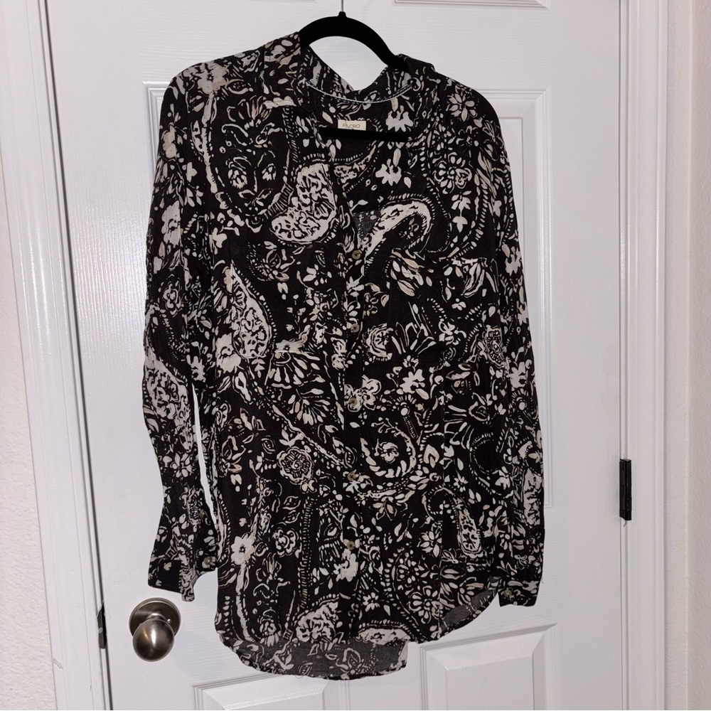 Anthropologie Pilcro The Romy Relaxed Shirt